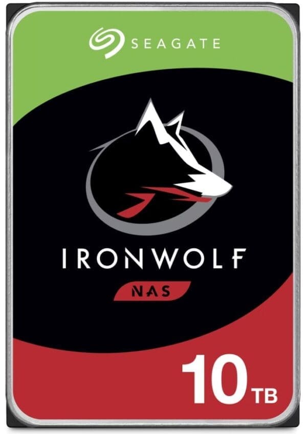 Seagate 10TB 3.5" IronWolf 7200 RPM 256MB Cache SATA 6.0Gb/s 3.5" Hard Drives Bare Drive