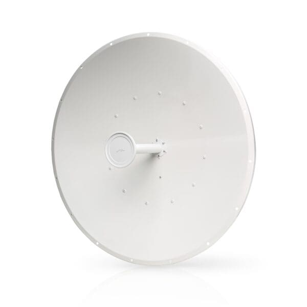 Ubiquiti 5GHz airFiber Dish 34dBi Slant 45 Degree Signal Angle for Optimum Interference Avoidance, Universal Pole Mount, Weatherproof, 2Yr Warr