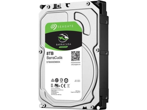 Seagate 8TB 3.5" Barracuda, 5400RPM SATA3 6Gb/s 256MB Cache HDD. 2 Years Warranty