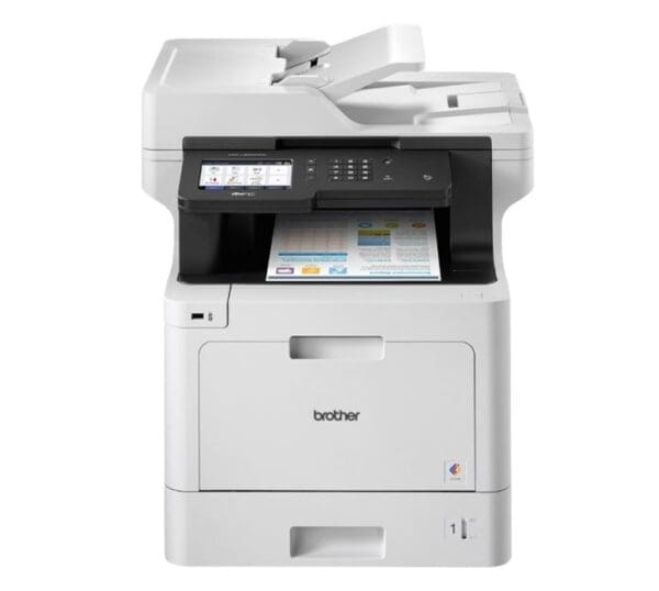 Brother MFC-L8900CDW Print Speed up to 31ppm(MonoColour) 2-Sided (Duplex) Print, 2-sided (Duplex) Scan USB Wired Wireless Network. 250 Sheets
