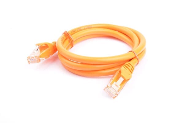 8Ware CAT6A Cable 1m - Orange Color RJ45 Ethernet Network LAN UTP Patch Cord Snagless