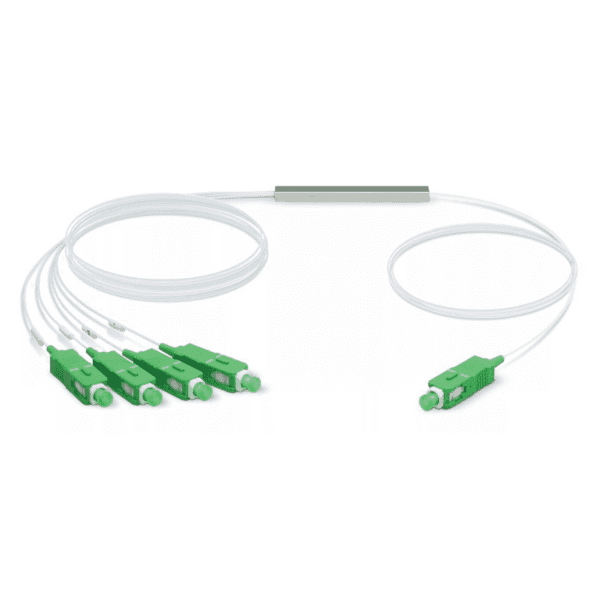 Ubiquiti UFiber Gigabit Passive Optical Network Splitter 1:4, For Use With UFiber OLT Solutions, Terminated With SC/APC Connector,