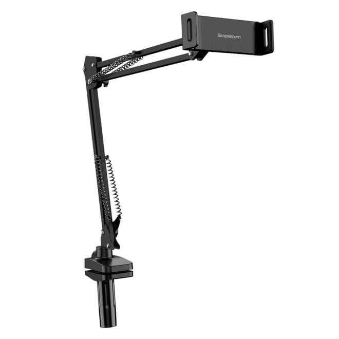 (LS)Simplecom CL516 Foldable Long Arm Stand Holder for Phone and Tablet (4"-11")