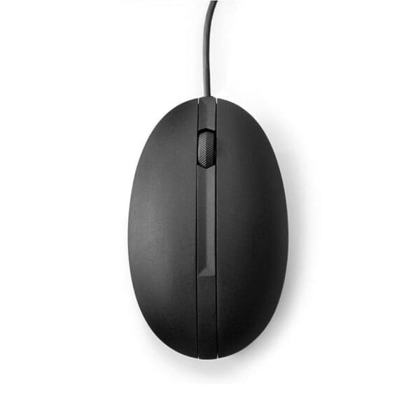 HP Wired Desktop 320M Mouse - 1000DPI, Optical Red Sensor, USB, Cable Length 1800mm, System Requirement