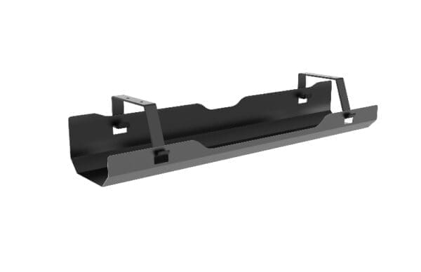 Brateck Under-Desk Cable Management Tray - Dimensions:600x135x108mm - Black