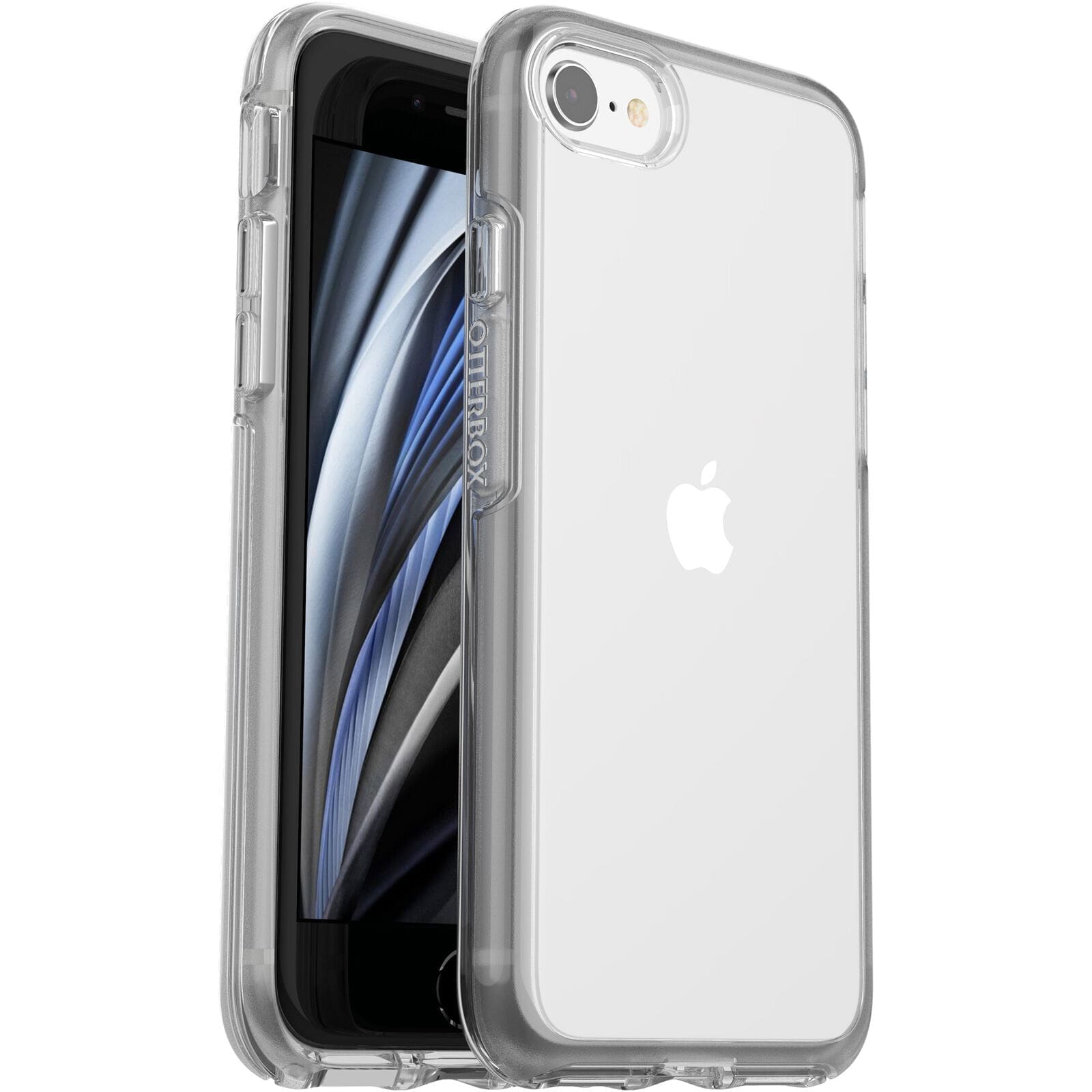 OtterBox Symmetry Clear Apple iPhone SE (3rd 2nd Gen) and iPhone 8/7 Case Clear - (77-56719),DROP+ 3X Military Standard,Ultra-Sleek,7 Years Warranty