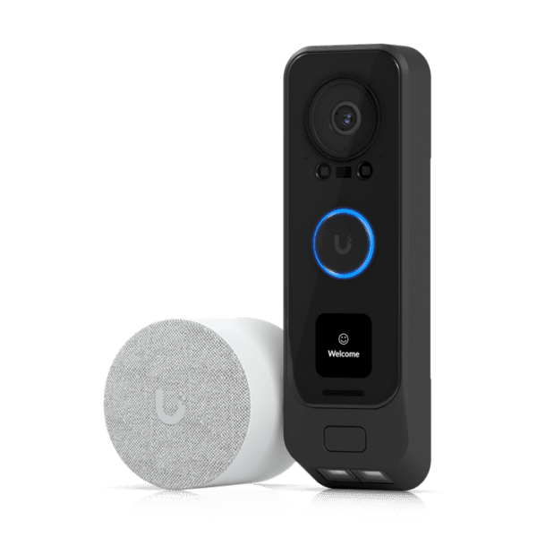 Ubiquiti UniFi Protect G4 Doorbell Pro PoE Kit,5MP CMOS Camera,Night Mode IR Up To 20ft, PoE Power, Includes PoE Chime, WeatherProof IPX4, 2Yr Warr