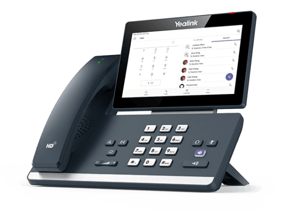 Yealink MP58 Microsoft Teams Android Phone, Teams and Skype Compatible, 7" Colour Touch Screen, HD Audio, Built-in Bluetooth and WiFi, EOL