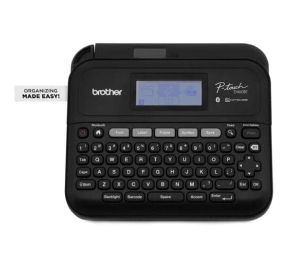 Brother PT-D460BT VERSATILE PC BLUETOOTH CONNECTABLE DESKTOP P TOUCH LABELLER - 3.5-18MM TZE TAPE MODEL