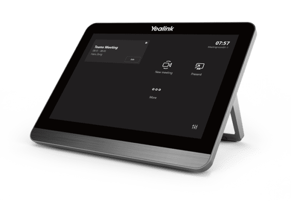 Yealink CTP18 Teams Collaboration Touch Panel, Annotation on Shared Content, Conference Control, Flexible Deployment, 8-Inch Touch Screen