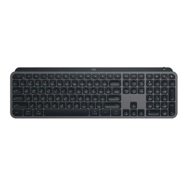 Logitech MX KEYS S Wireless ILLUMINATED Keyboard/ Rechargeable Li-Po (1500 mAh) battery Graphite 1-Year Limited Hardware Warranty