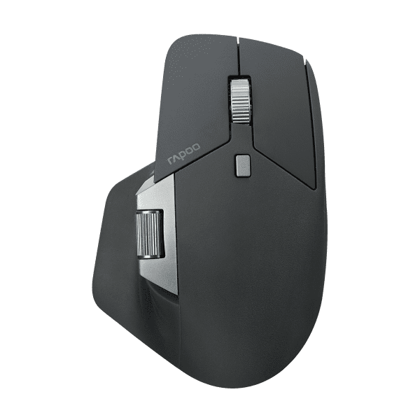 RAPOO MT760L BLACK Multi-mode Wireless Mouse -Switch between Bluetooth 5.0 and 2.4G -adjust DPI from 800 to 4000