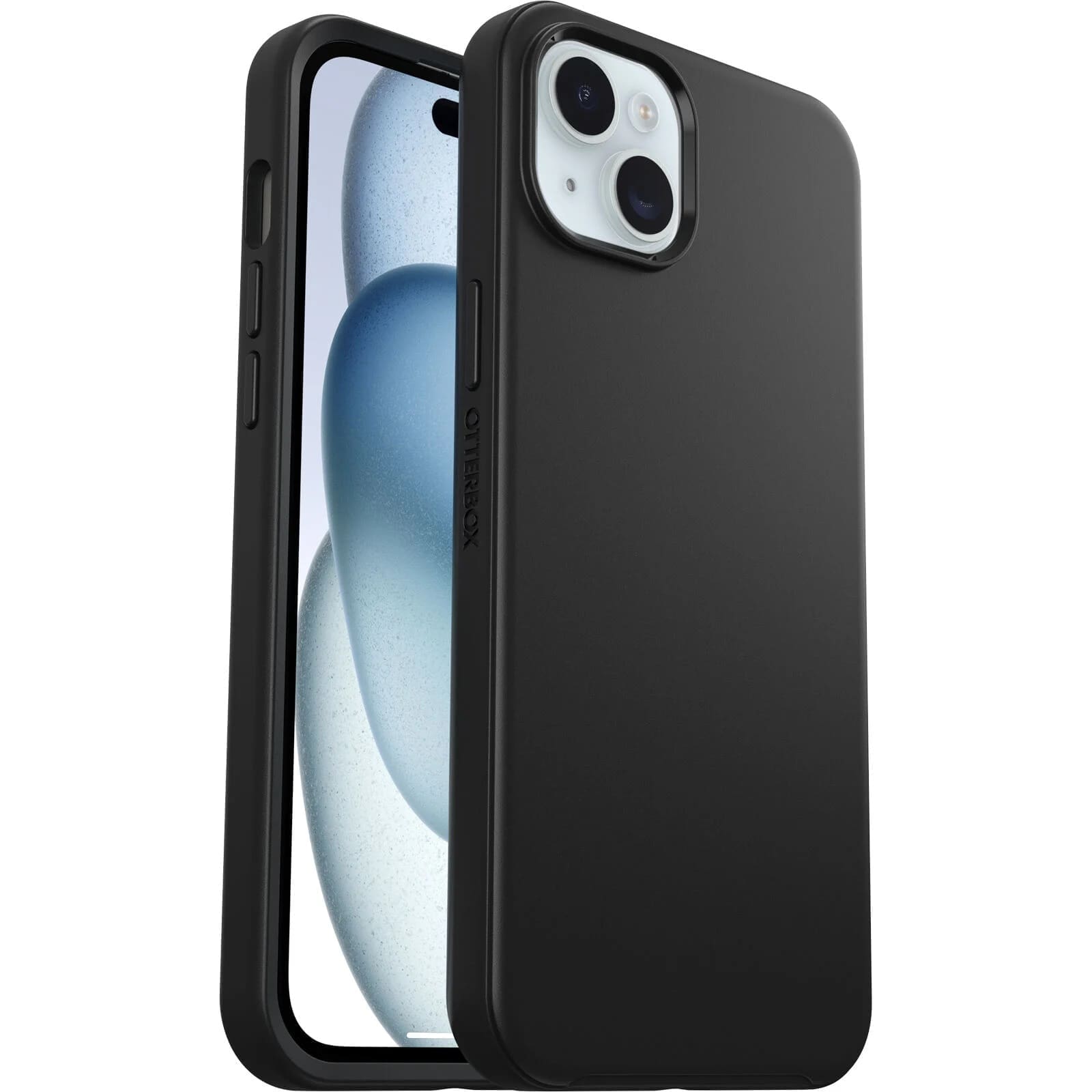 OtterBox Symmetry+ MagSafe Apple iPhone 15 Plus / iPhone 14 Plus (6.7") Case Black - (77-92866), DROP+ 3X Military Standard, 7 Years Warranty
