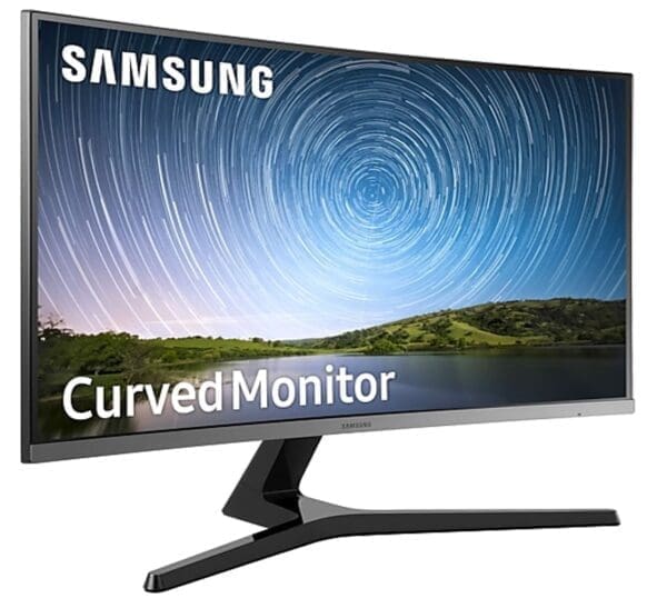 Samsung R500 27" 60Hz FreeSync IPS FHD Curved Gaming Monitor 1920x1080 4ms 16.7M 1800R Tilt VESA D-Sub HDMI Bezeless Game Mode ~LS27R350FHEXXY