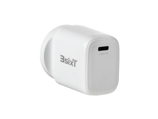 3sixT Wall Charger ANZ 20W USB-C PD - White