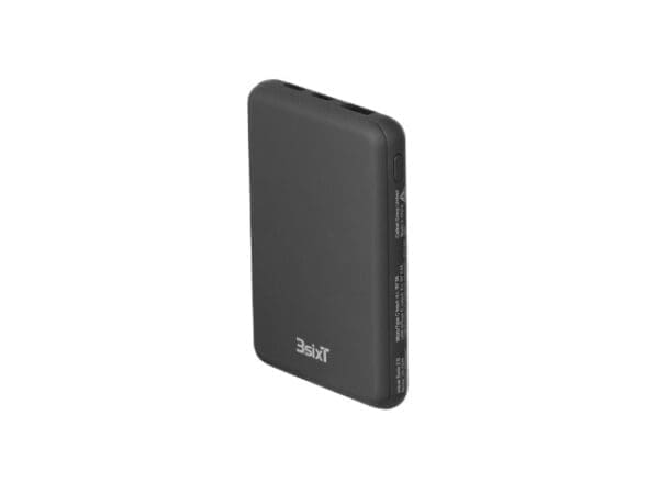 3sixT JetPak Basix 2.0 - 5000 mAh Power Bank - Black