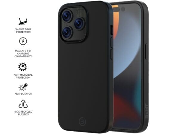 3sixT PureFlex+ - iPhone 15 Pro - (MS) Black - Image 2