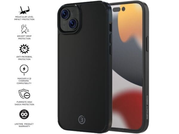 Impact Zero Colour - iPhone 15 Plus - (MS) Black - Image 2