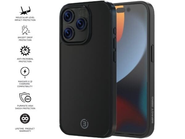 Impact Zero Colour - iPhone 15 Pro - (MS) Black - Image 2