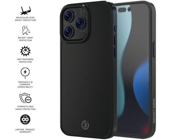 Impact Zero Colour - iPhone 15 Pro Max - (MS) Black - Image 2