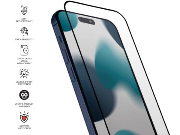 Impact Zero Ultimate Screen Protector - iPhone 15 - Image 2