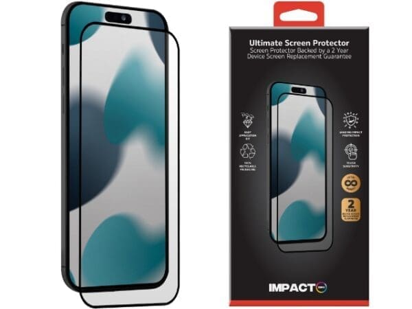 Impact Zero Ultimate Screen Protector - iPhone 15 - Image 3