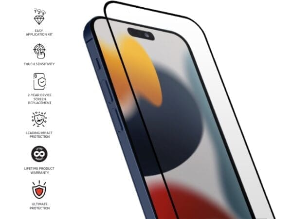 Impact Zero Ultimate Screen Protector - iPhone 15 Plus - Image 2