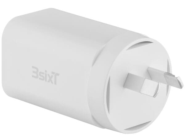 3sixT Wall Charger GaN 45W USB-C PD + 2.4A - W - Image 3