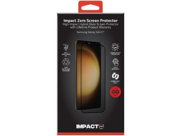 Impact Zero Premium Screen Protector - Samsung GS24 - Image 3