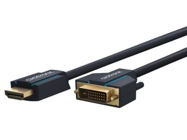 Clicktronic HDMI to DVI-D (24+1) 10m