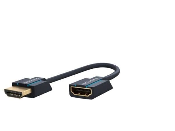 Clicktronic HDMI Male to Female Adaptor 0.02m