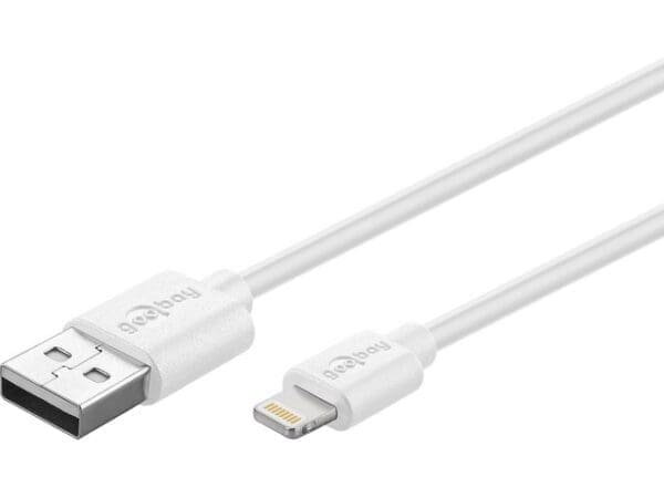 Goobay - Lightning Cable 1.0m - White