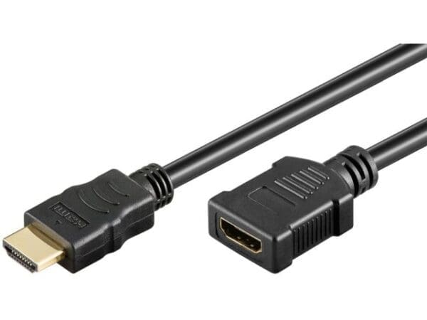 Goobay HDMI Male > Female Extension Cable with Ethernet 1.5M