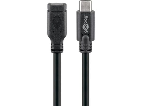 Goobay USB-C 3.1 Extension 1M - Black