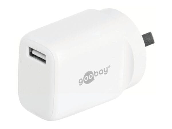 Goobay Wall Charger ANZ 10W USB-A - White