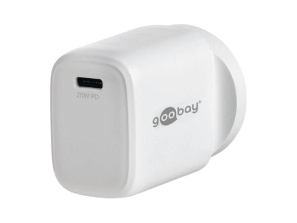 Goobay Wall Charger ANZ 20W USB-C PD - White - Image 3