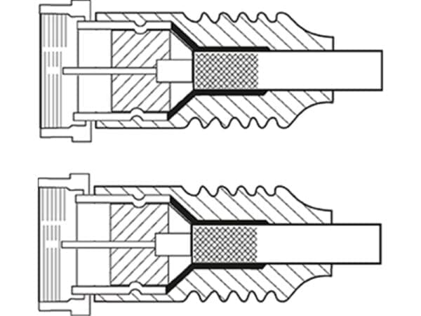 Goobay Flat Antenna Cable (80 dB), Weather Protect (F) 10M - Image 3