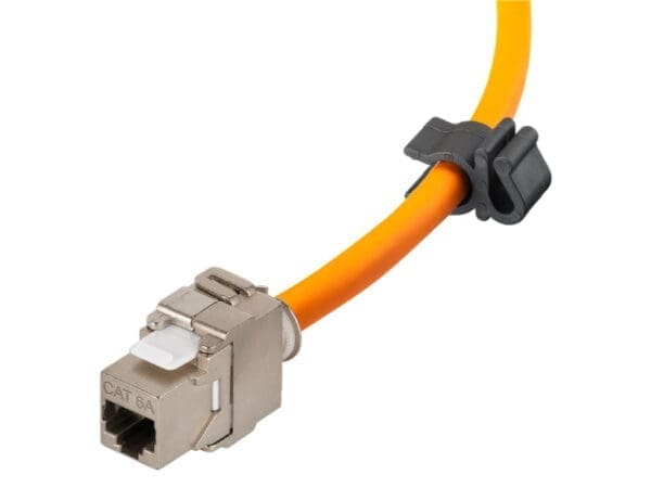 Goobay Portable RJ45 Network Cable Reel Extension 50M - oran - Image 3