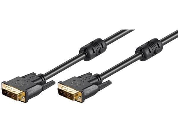 Goobay DVI-D Full HD Cable Dual Link, gold-plated 15M - Image 2