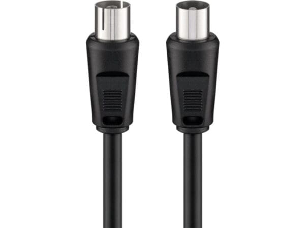 Goobay Antenna Cable (<70 dB) (M/F) 5M - black