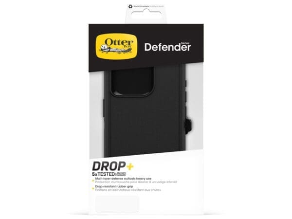 OtterBox Defender - iPhone 15 Pro Max - Black - Image 3