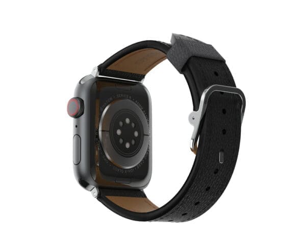 OtterBox Cactus Leather Band - Apple Watch (42-45mm) - Black - Image 2