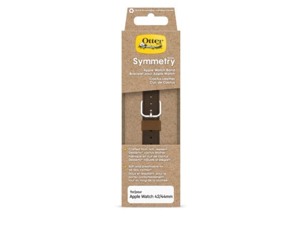 OtterBox Cactus Leather Band - Apple Watch (42-45mm) - Brown - Image 3