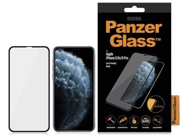 PanzerGlass iPhone Xs/11 Pro Case Friendly, Black