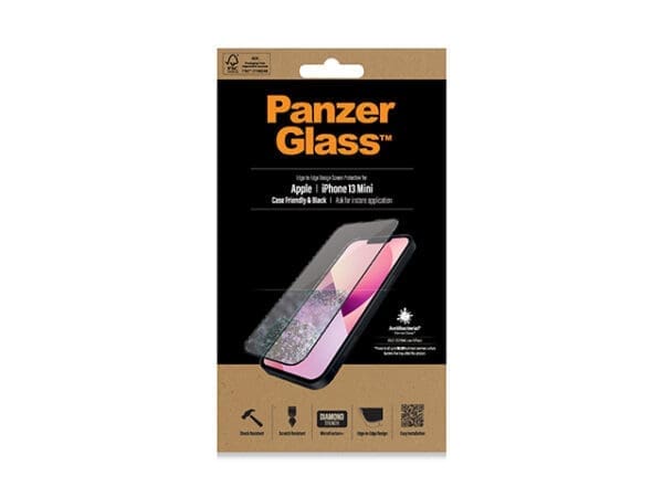 PanzerGlass - iPhone 13 mini - CaseFriendly Black - Image 2