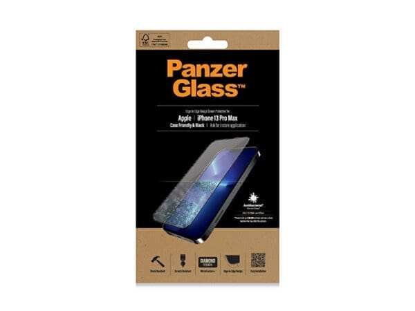 PanzerGlass - iPhone 13 Pro Max - CaseFriendly Black - Image 2