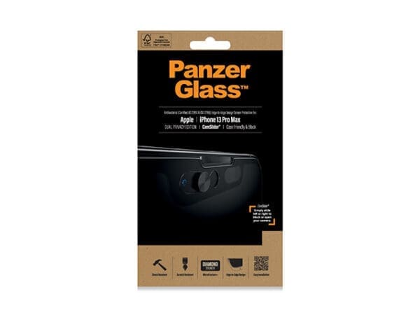 PanzerGlass - iPhone 13 Pro Max - Privacy CamSlider CF Black - Image 2