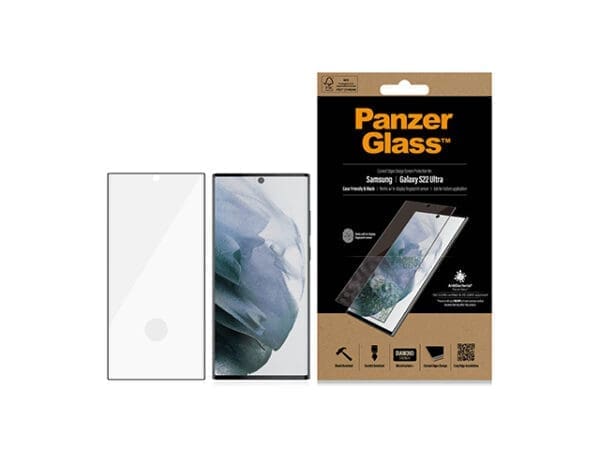 PanzerGlass Case Friendly AntiBac - Samsung GS22 Ultra -Blk - Image 3