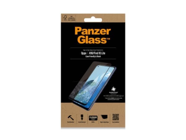 PanzerGlass CaseFriendly AB - Oppo Find X5 Lite - Black - Image 3