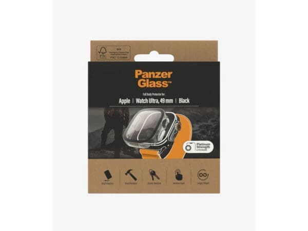 PanzerGlass Full Body AB - Apple Watch Ultra 49mm - Black - Image 3